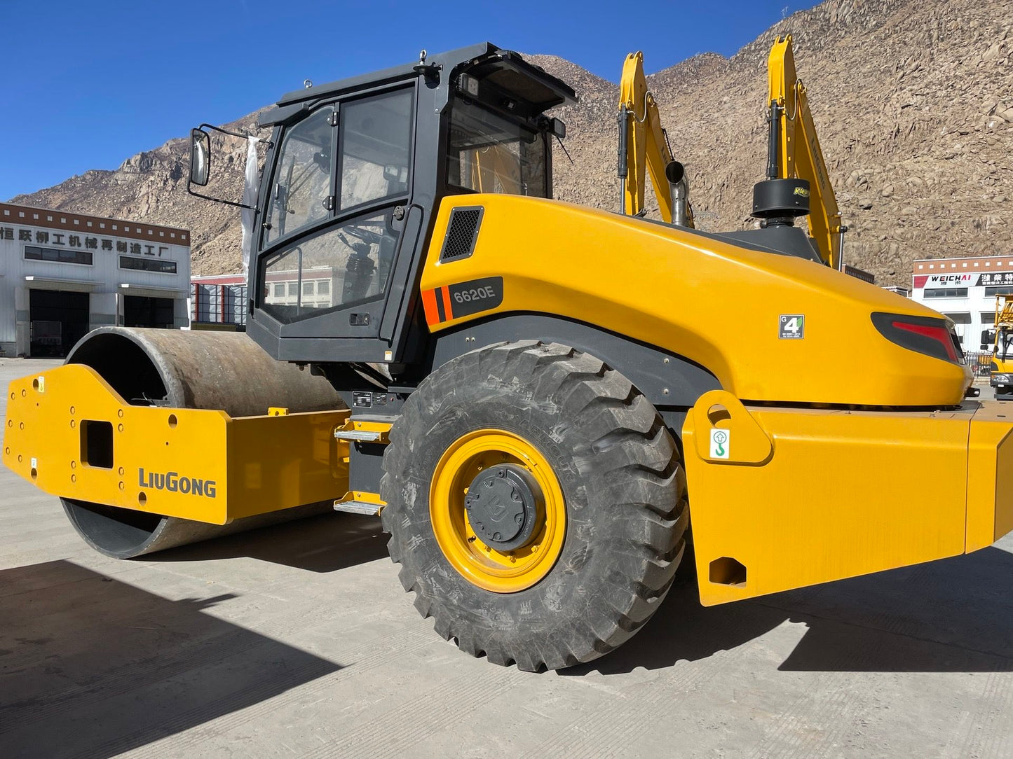 Used Liugong 6620E Road Roller for Sale detail view