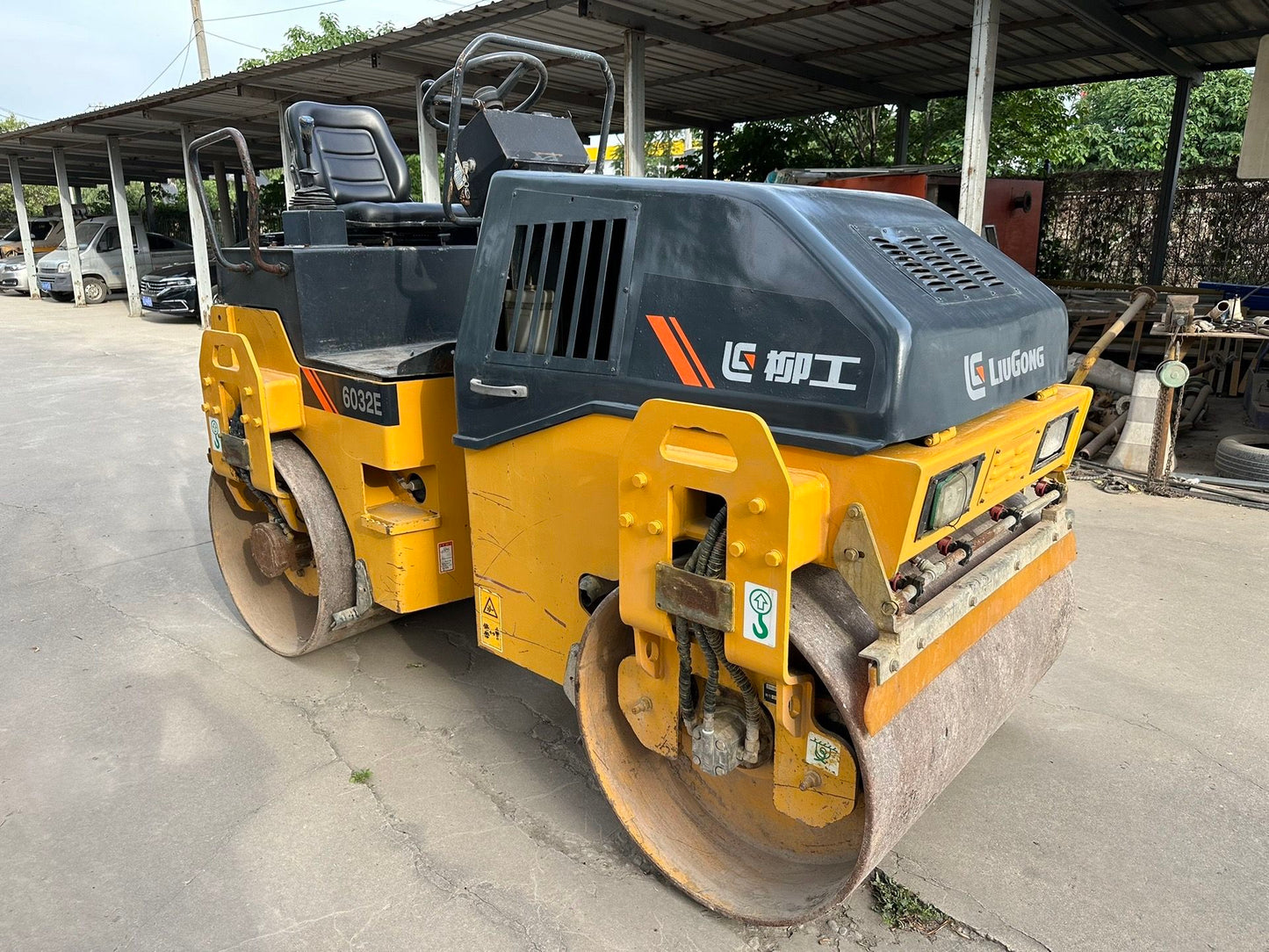 Used Liugong 6032E Road Roller for Sale detail view