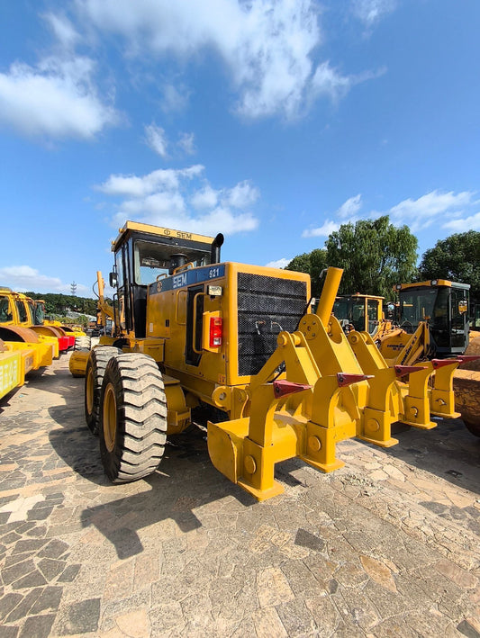 Used Sem 921 Motor Grader for Sale rear side view