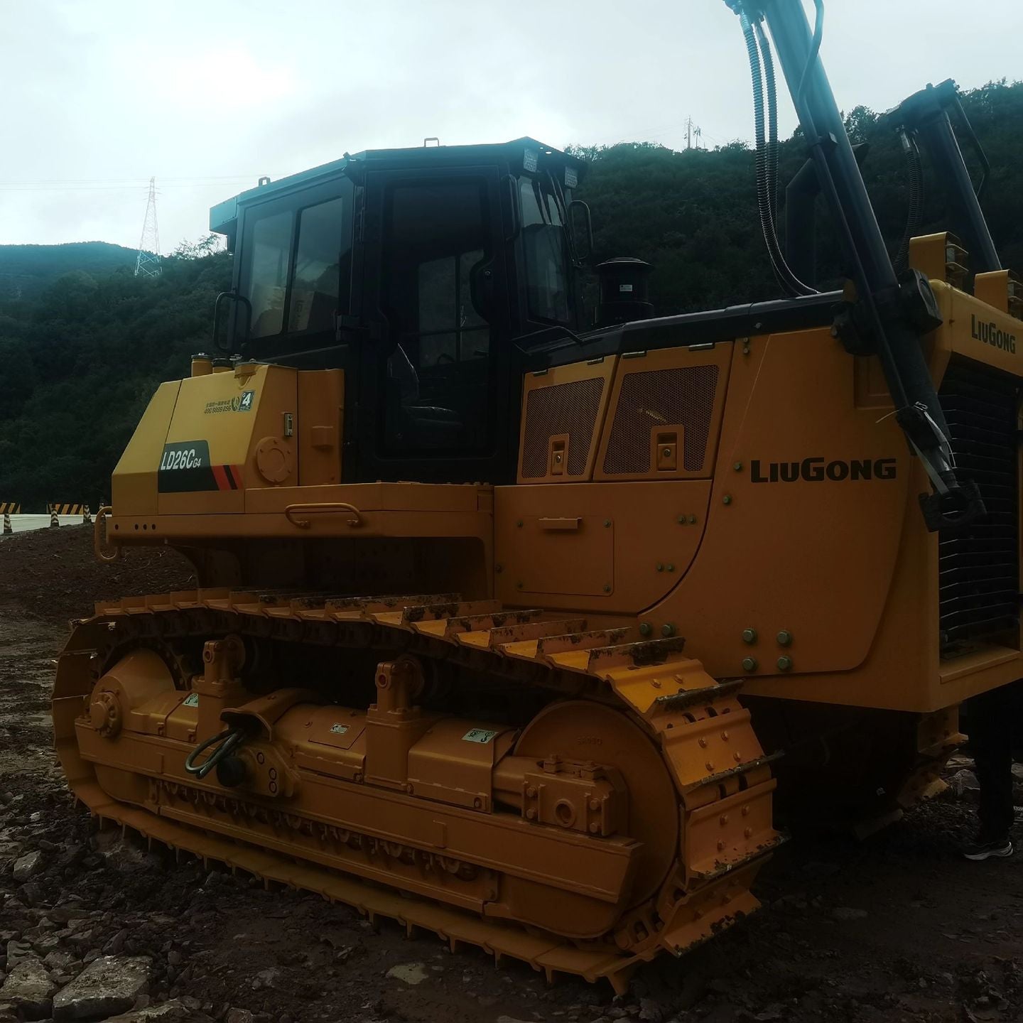 Used Liugong LD26C-G4 Bulldozer for Sale front view