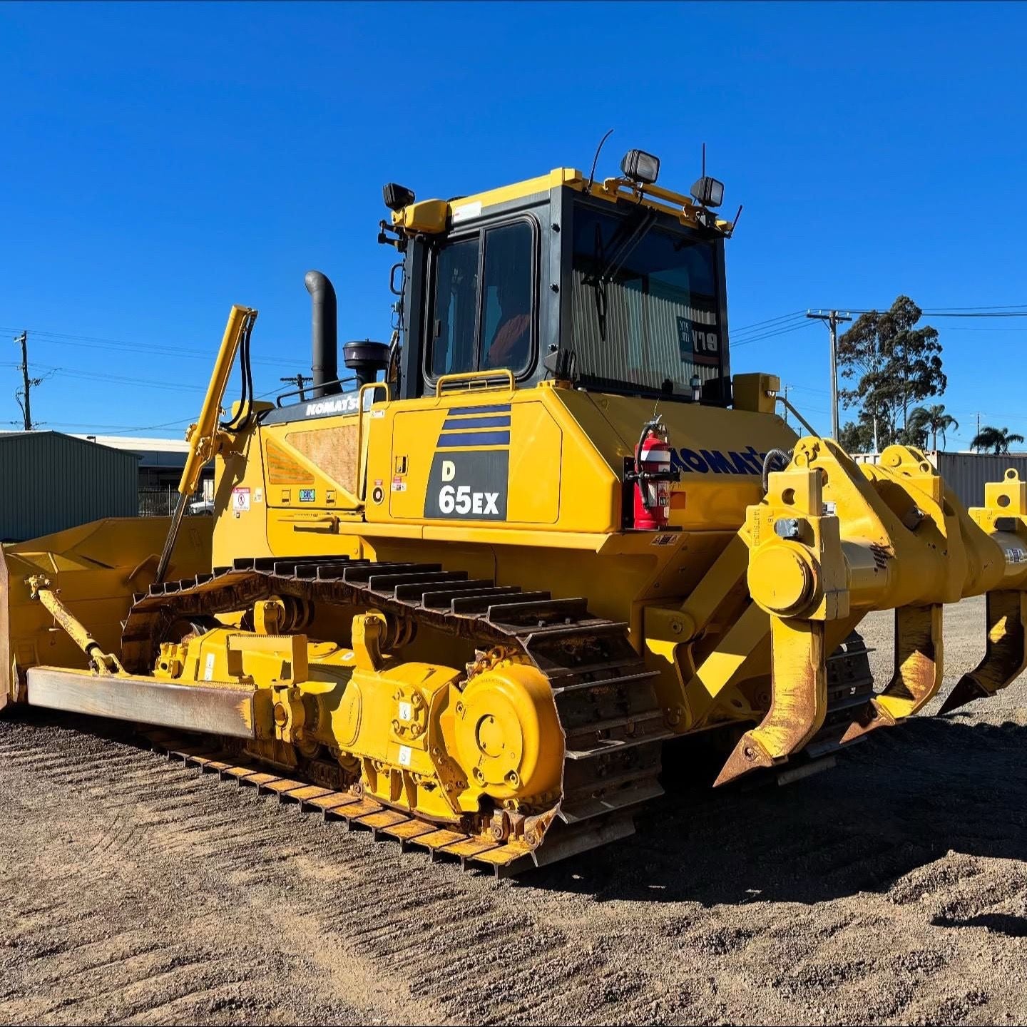 Used Komatsu 65EX Bulldozer for Sale detail view