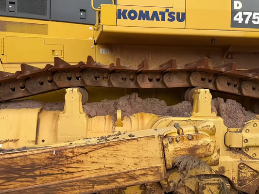 Used Komatsu D475A Bulldozer for Sale rear side view