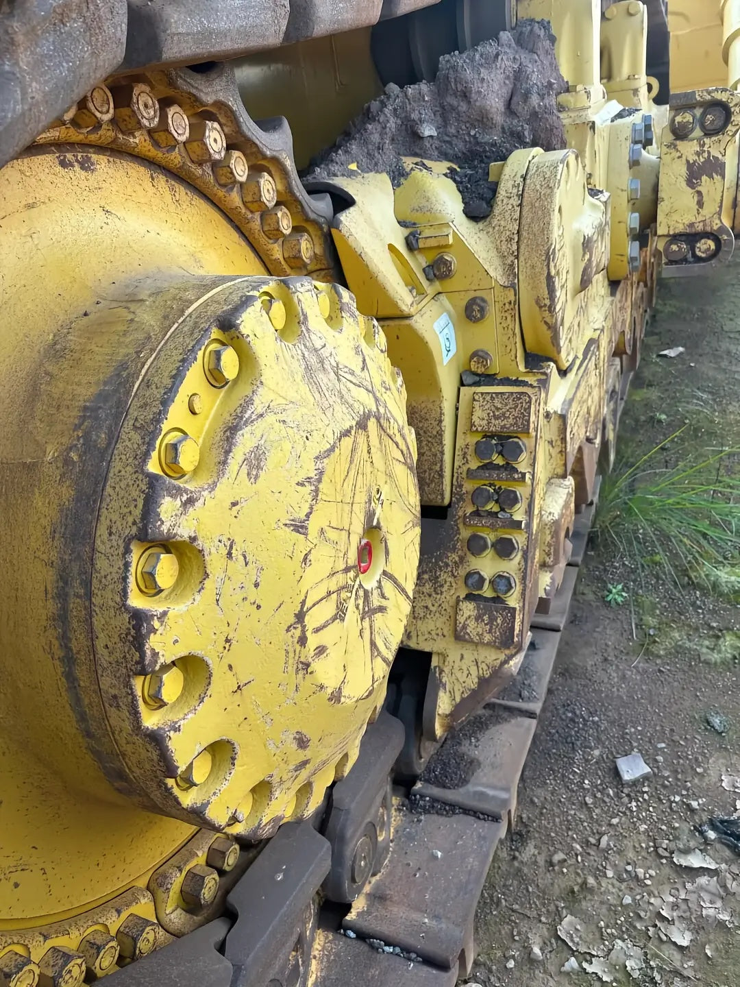 Used Komatsu D475A Bulldozer for Sale front view
