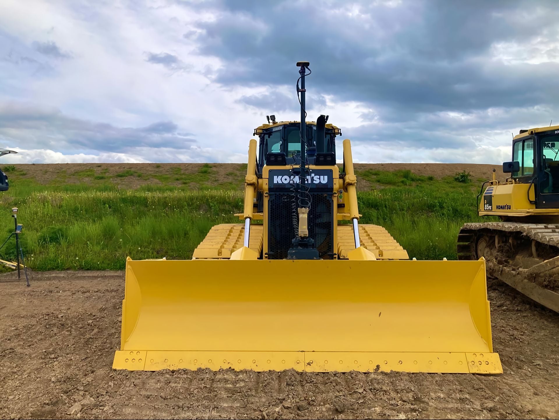 Used Komatsu 65PX Bulldozer for Sale front view
