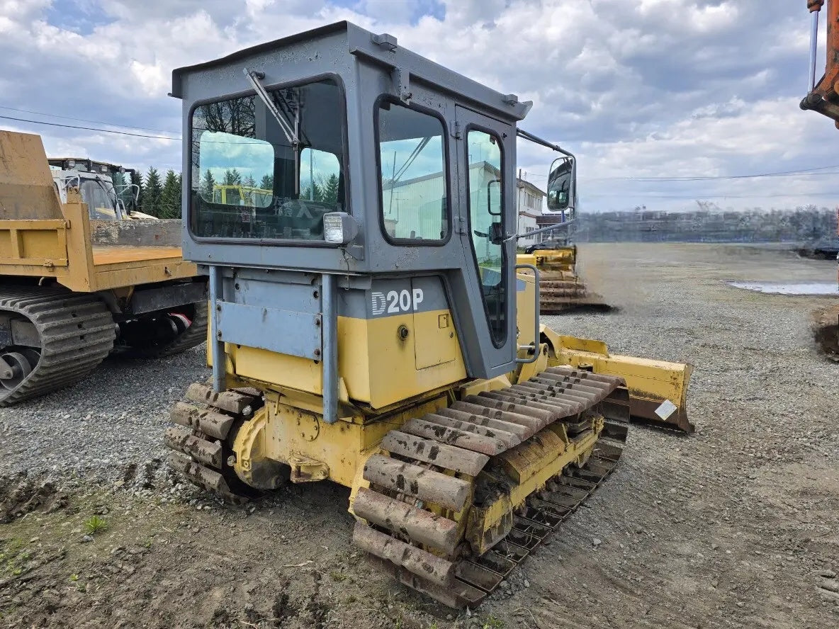 Used Komatsu 20P-7E Bulldozer for Sale front view