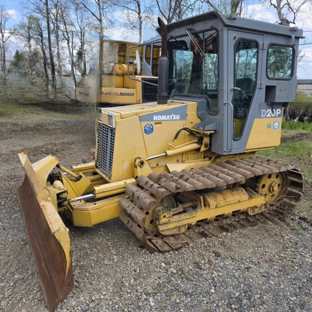 Used Komatsu 20P-7E Bulldozer for Sale side view