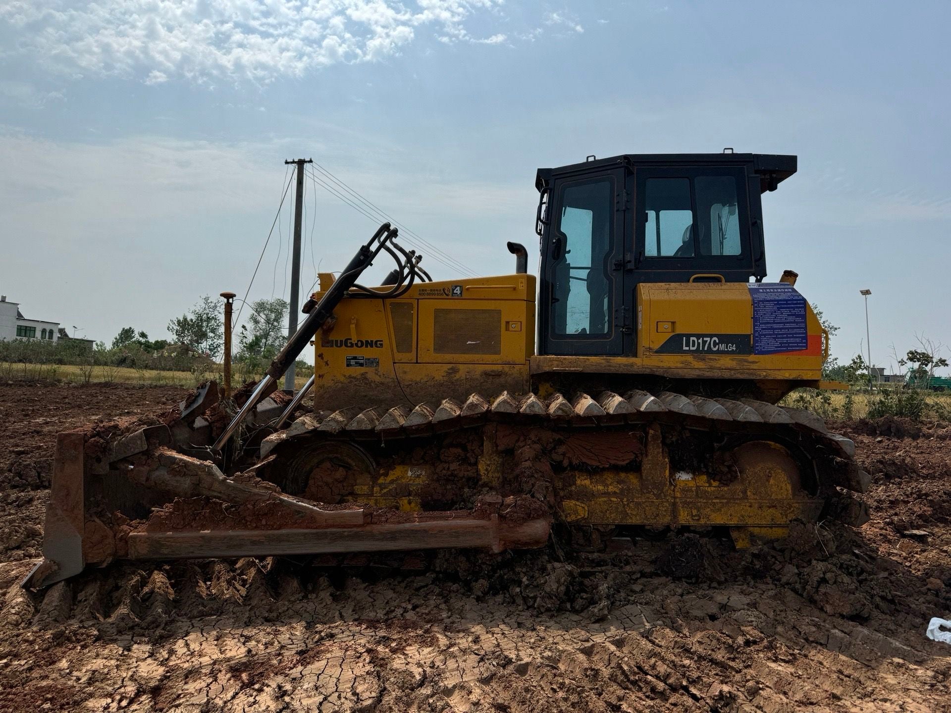 Used Liugong LD17C Bulldozer for Sale front view