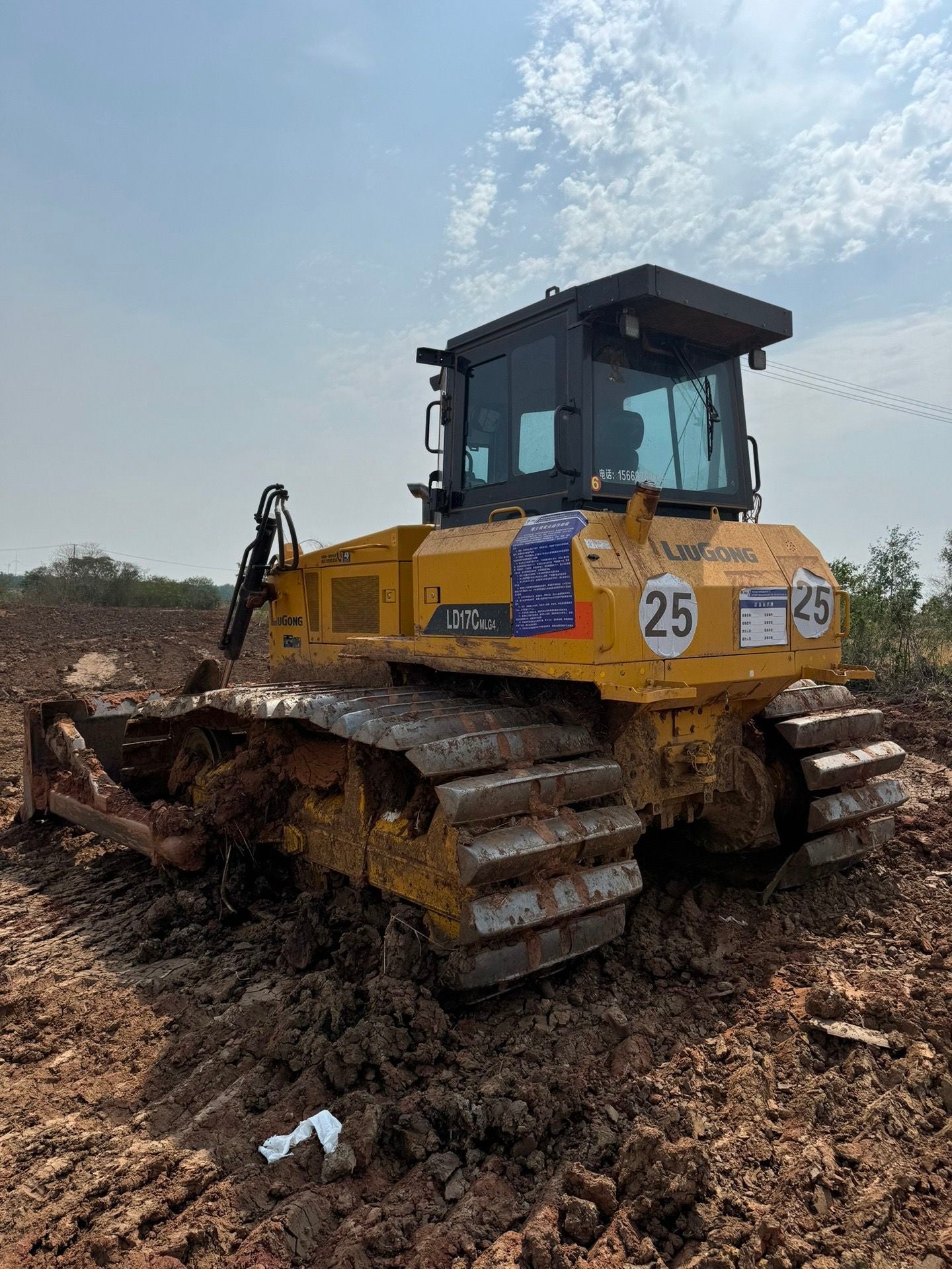 Used Liugong LD17C Bulldozer for Sale detail view