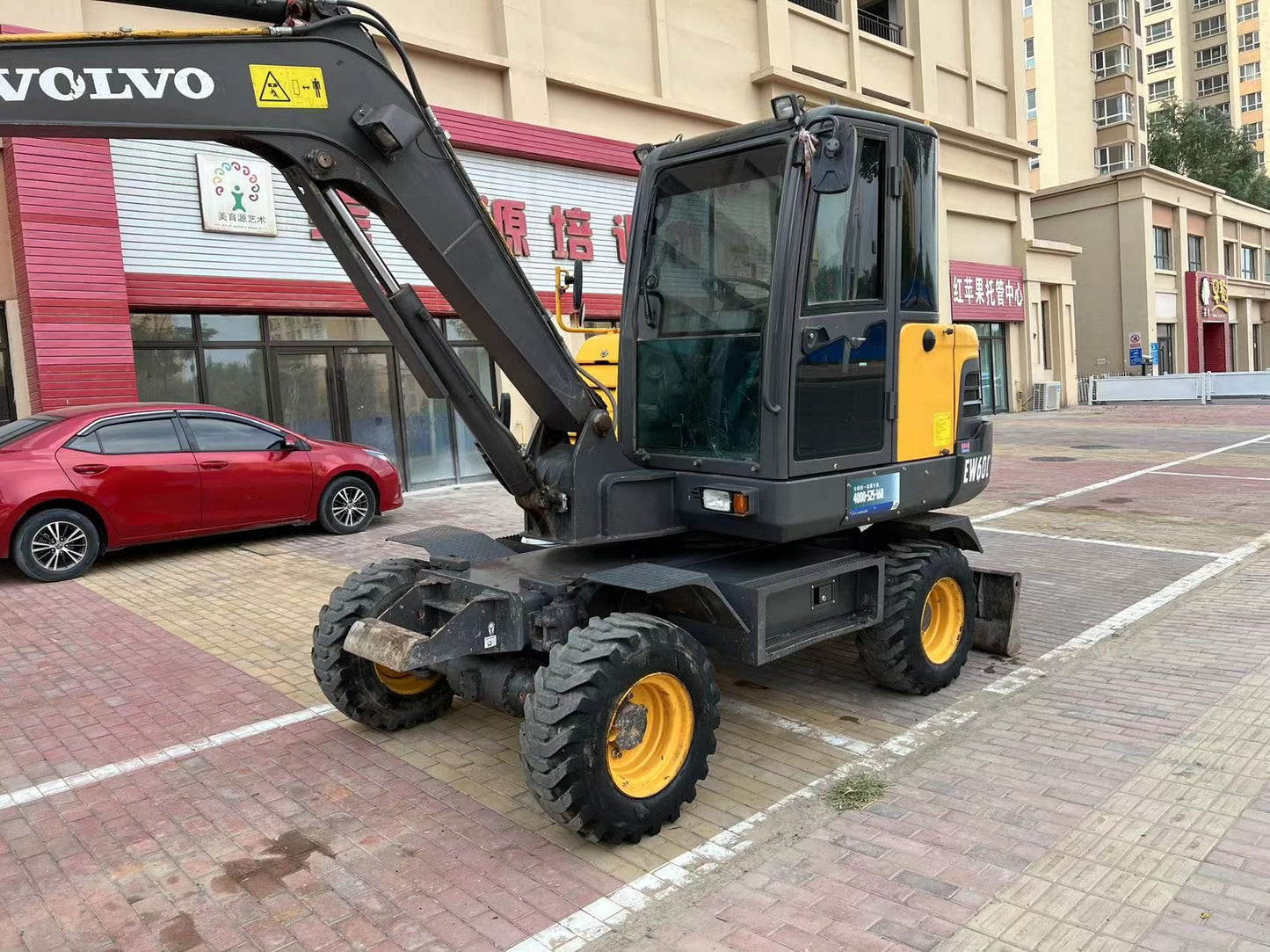 Used Volvo EW60 Wheeled Excavator for Sale detail view