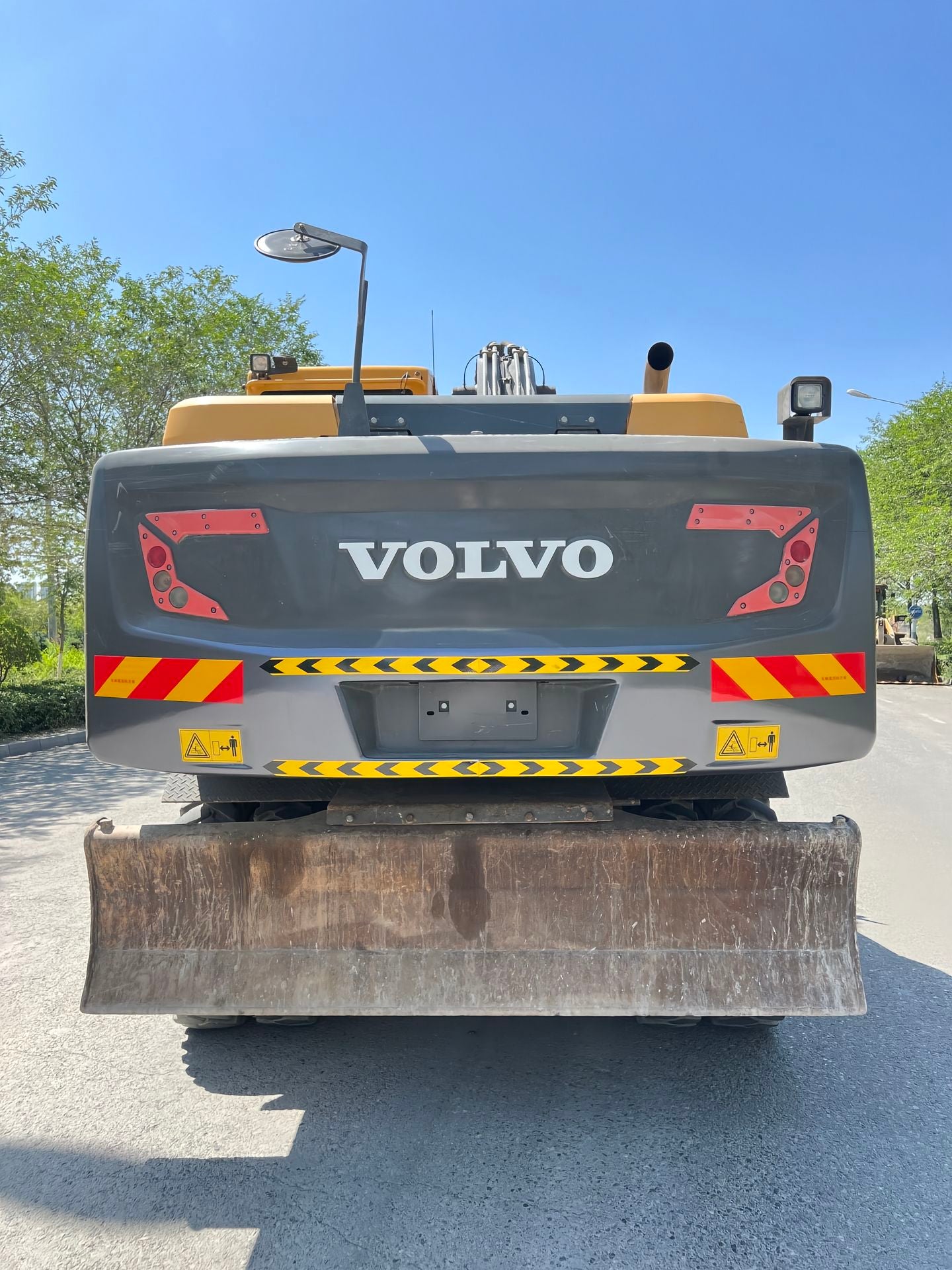 Used Volvo EW205 Excavator for Sale detail view