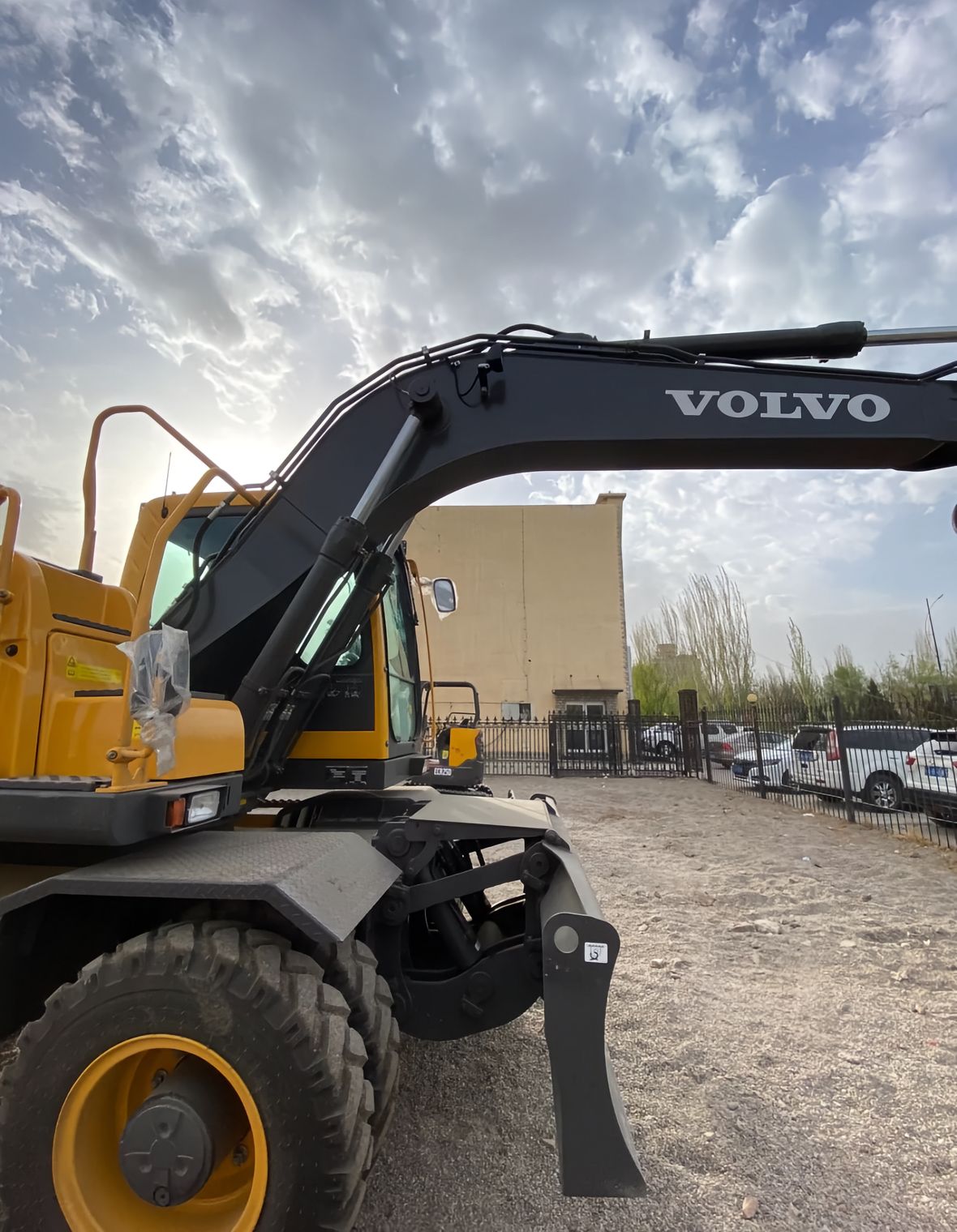 New Volvo EW145B Wheeled Excavator for Sale detail view
