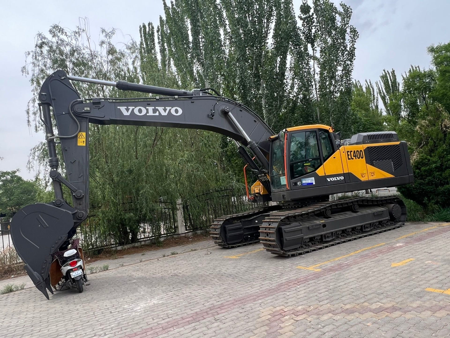 New Volvo EC400 CN4 Excavator for Sale front view