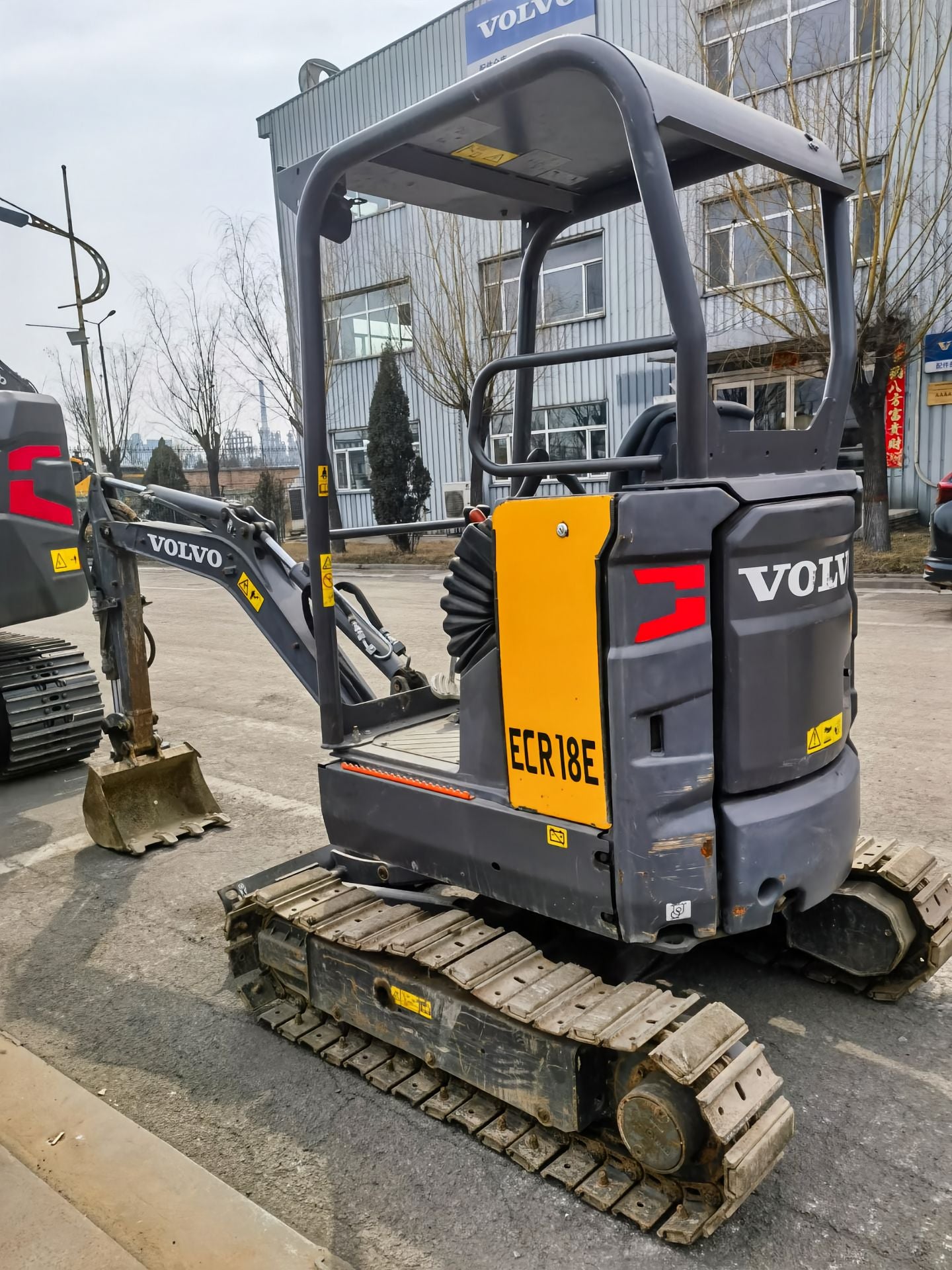 Used Volvo ECR18E Excavator for Sale detail view
