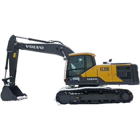New Volvo EC200 Excavator for Sale side view