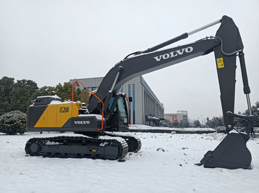 New Volvo EC200 Excavator for Sale rear side view