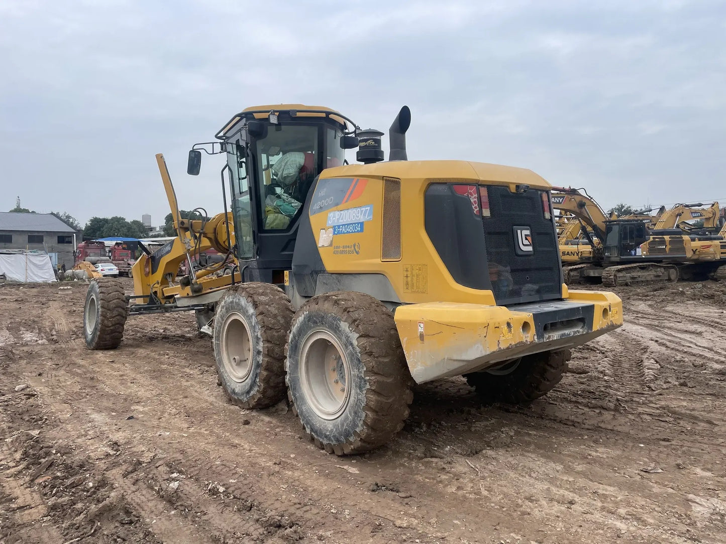 Used Liugong 4230D Motor Grader for Sale rear side view
