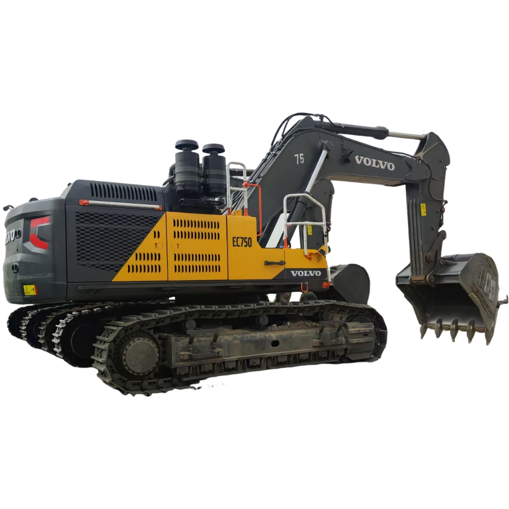 New Volvo EC750 Excavator for Sale rear side view