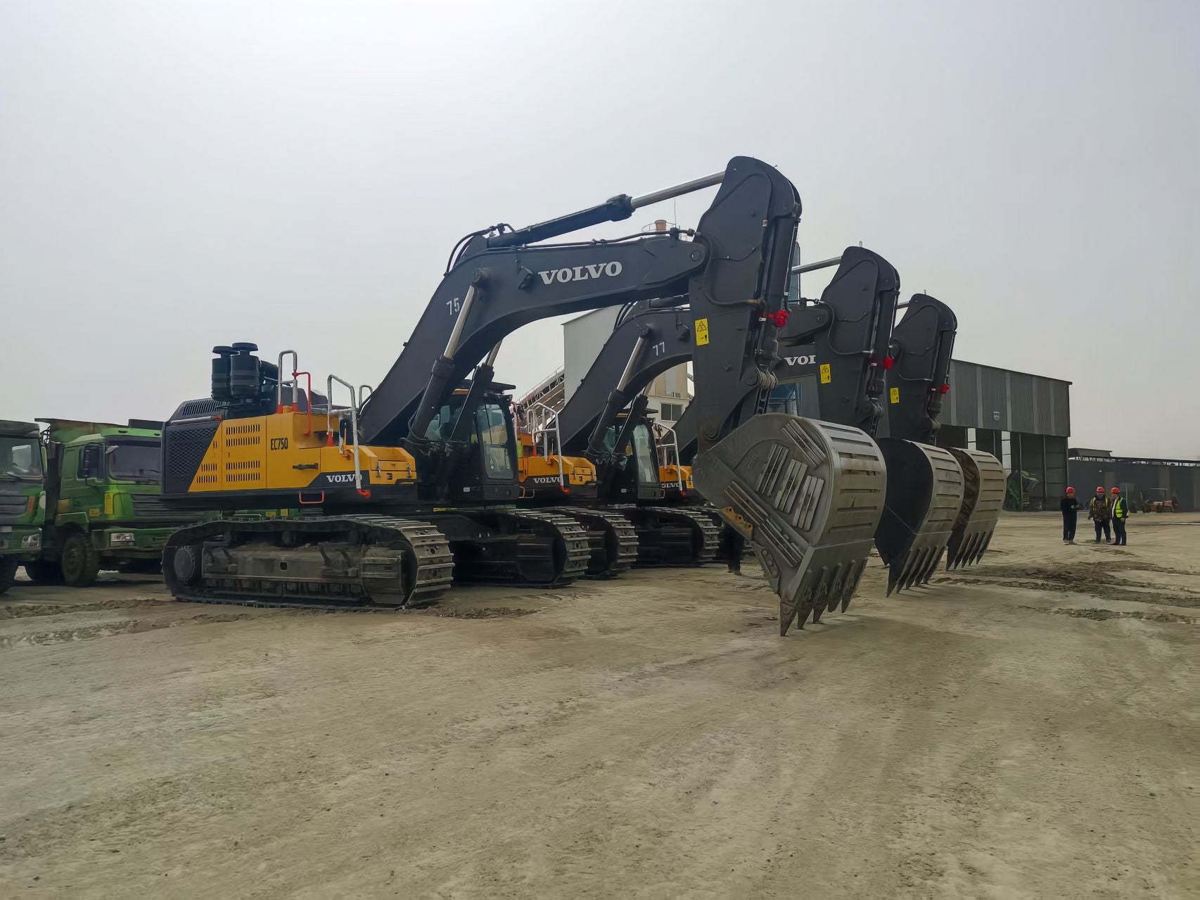 New Volvo EC750 Excavator for Sale detail view