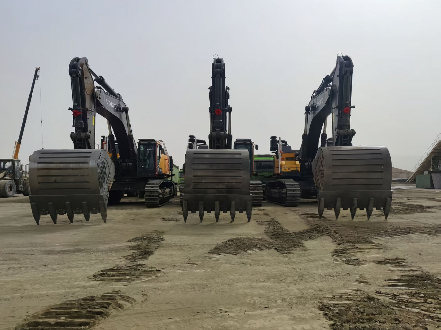 New Volvo EC750 Excavator for Sale front view