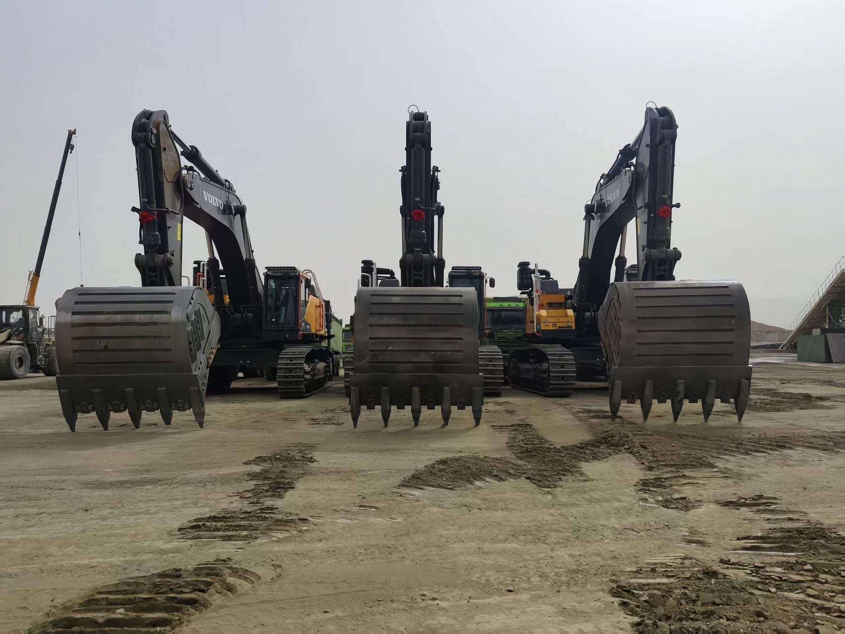 New Volvo EC750 Excavator for Sale front view