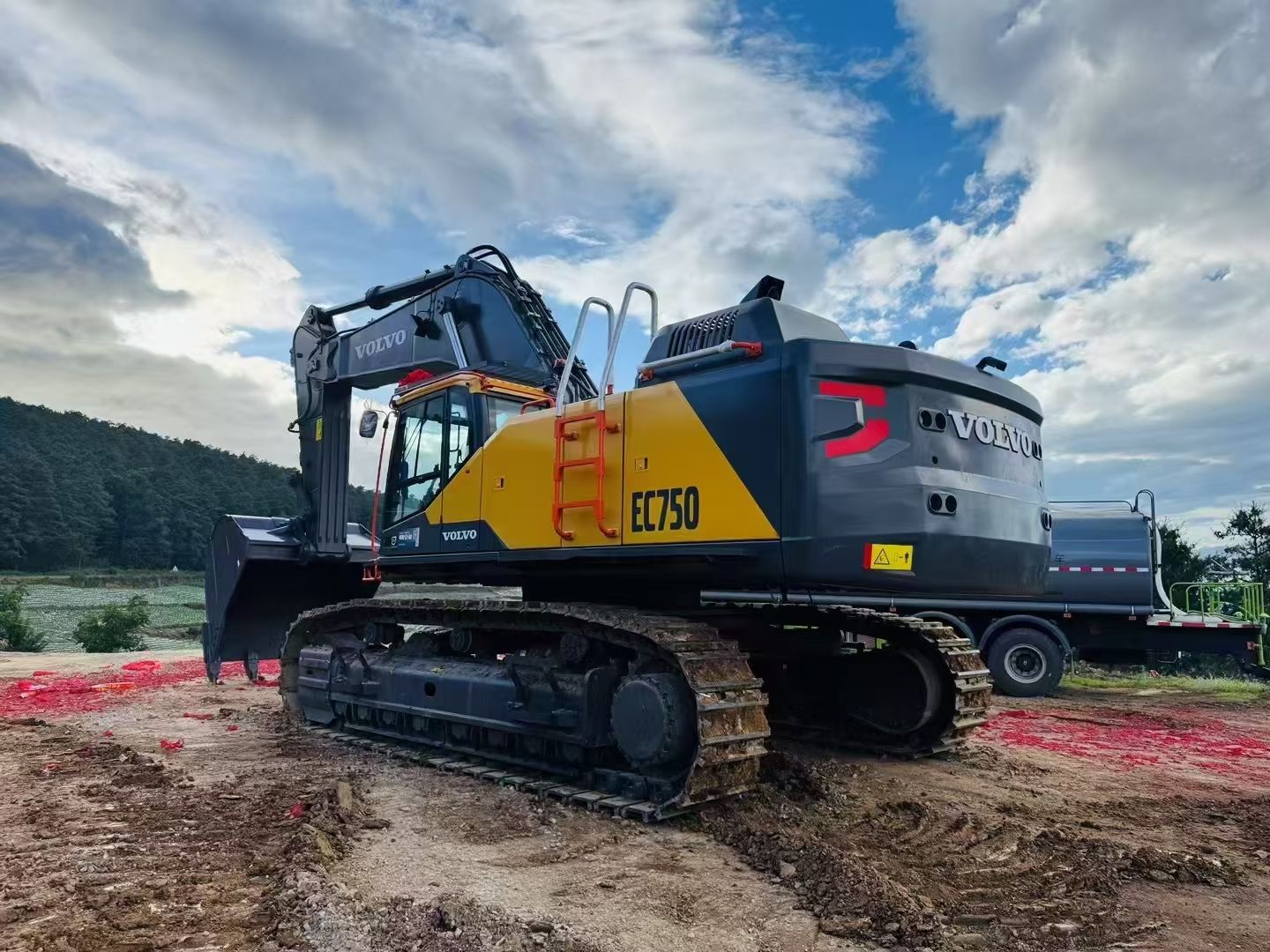 New Volvo EC750 Excavator for Sale detail view