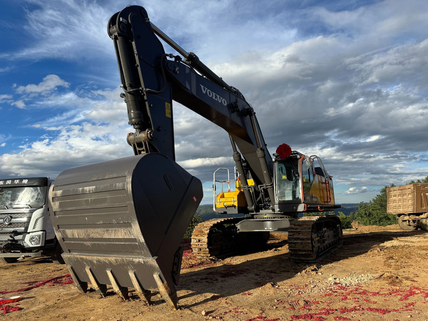 New Volvo EC750 Excavator for Sale detail view