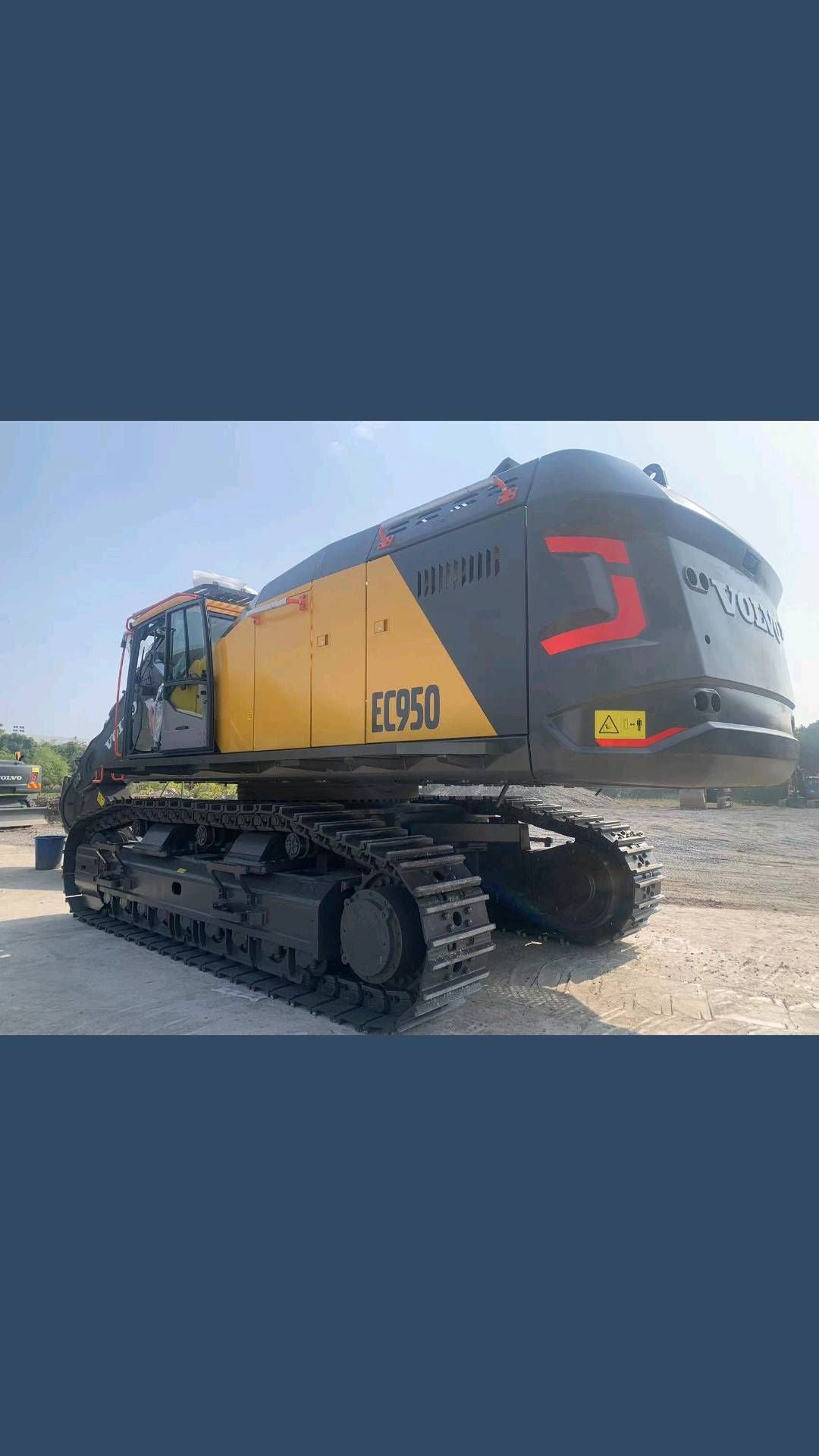 New Volvo EC950 Excavator for Sale front view