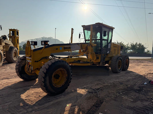 Used Shantui SG18-2 Motor Grader for Sale rear side view