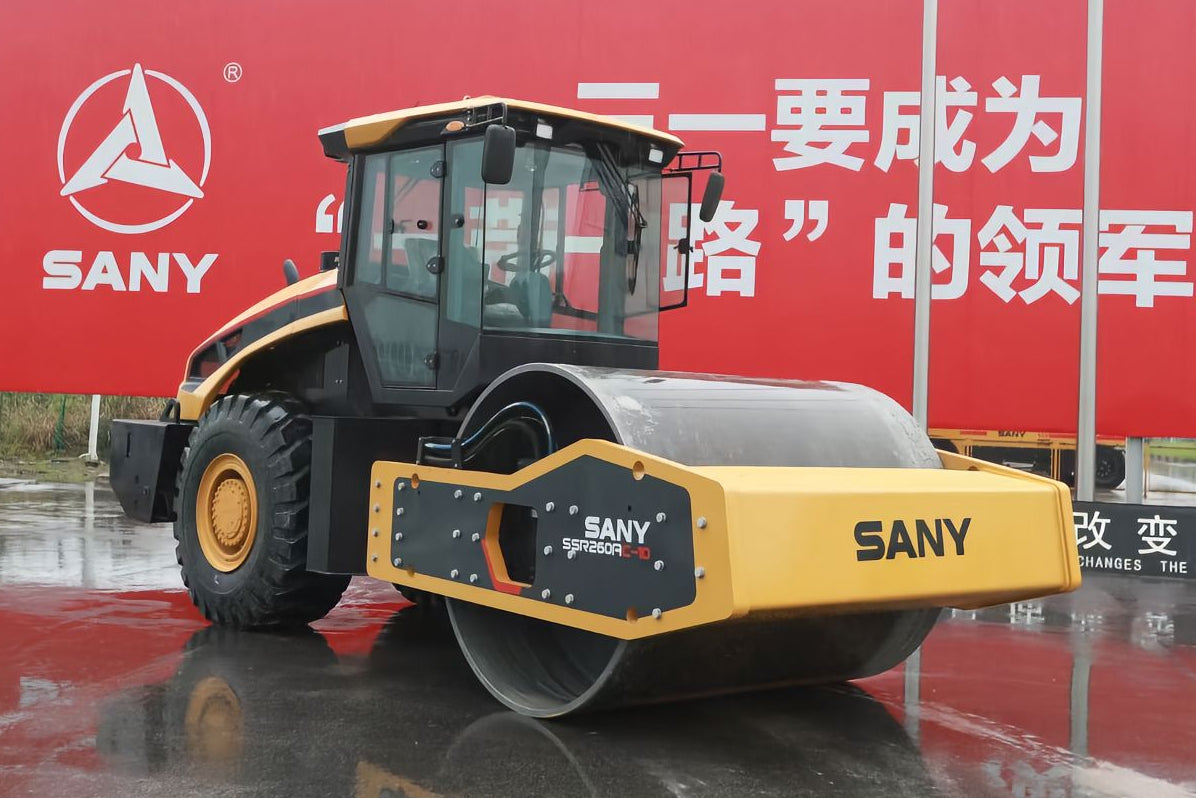 New Sany SSR260AC-10H Road Roller for Sale front view