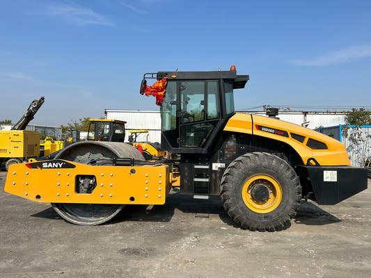 New Sany SSR260C-10H Road Roller for Sale rear side view