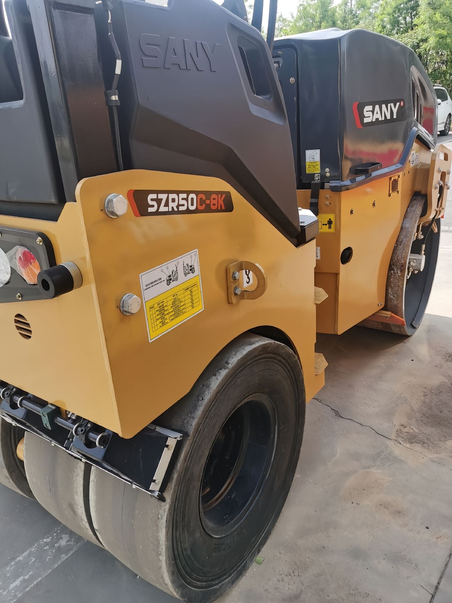 New Sany SZR50C-8K COMBINATION ROLLER Road Roller for Sale detail view