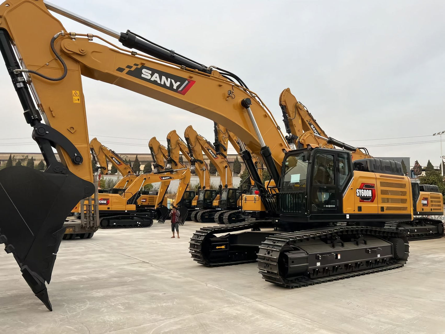 New Sany SY600H-S Excavator for Sale detail view