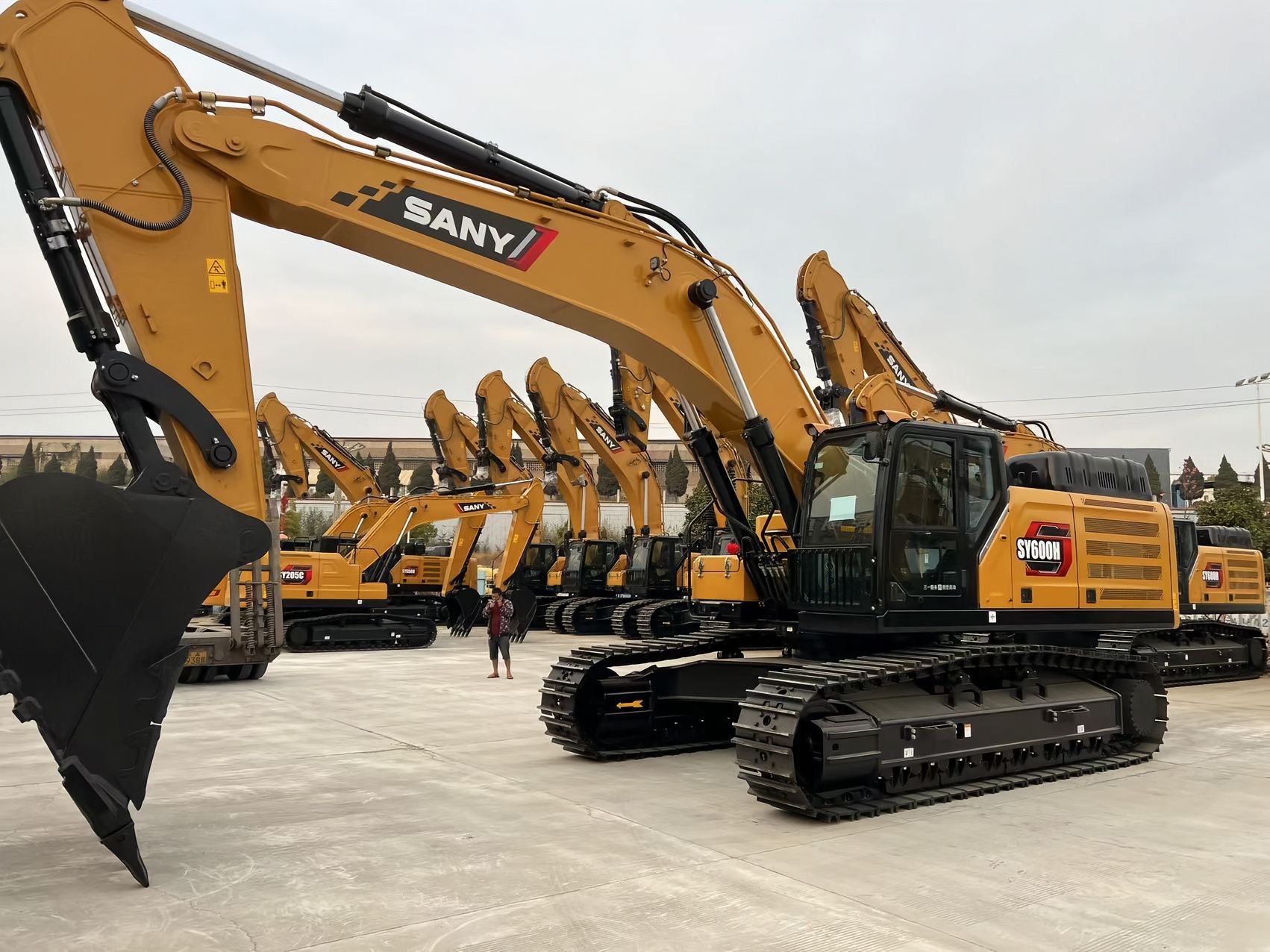 New Sany SY600H-S Excavator for Sale detail view