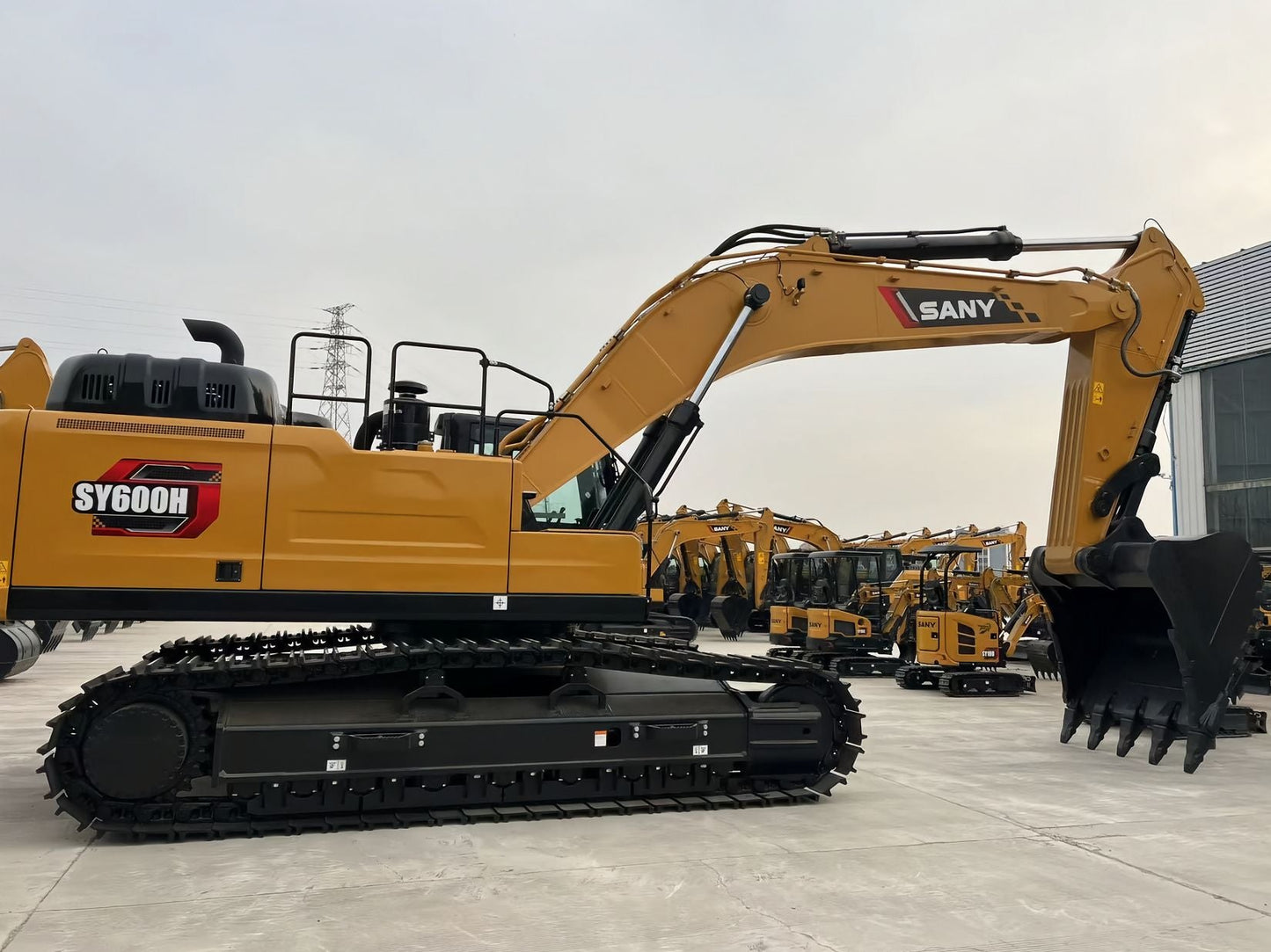 New Sany SY600H-S Excavator for Sale detail view