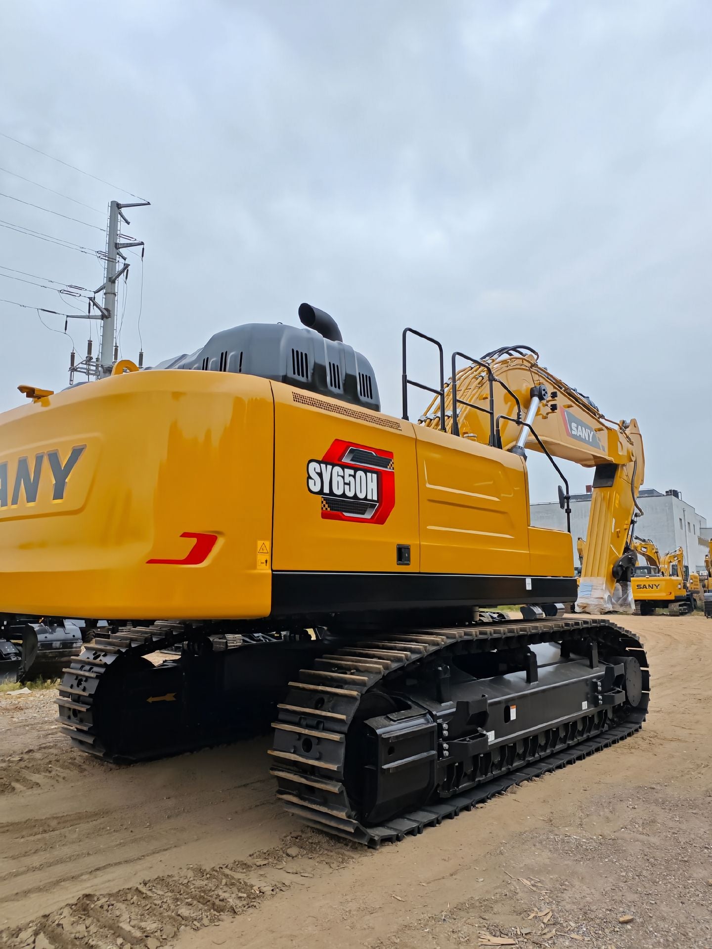 New Sany SY650HB Excavator for Sale detail view