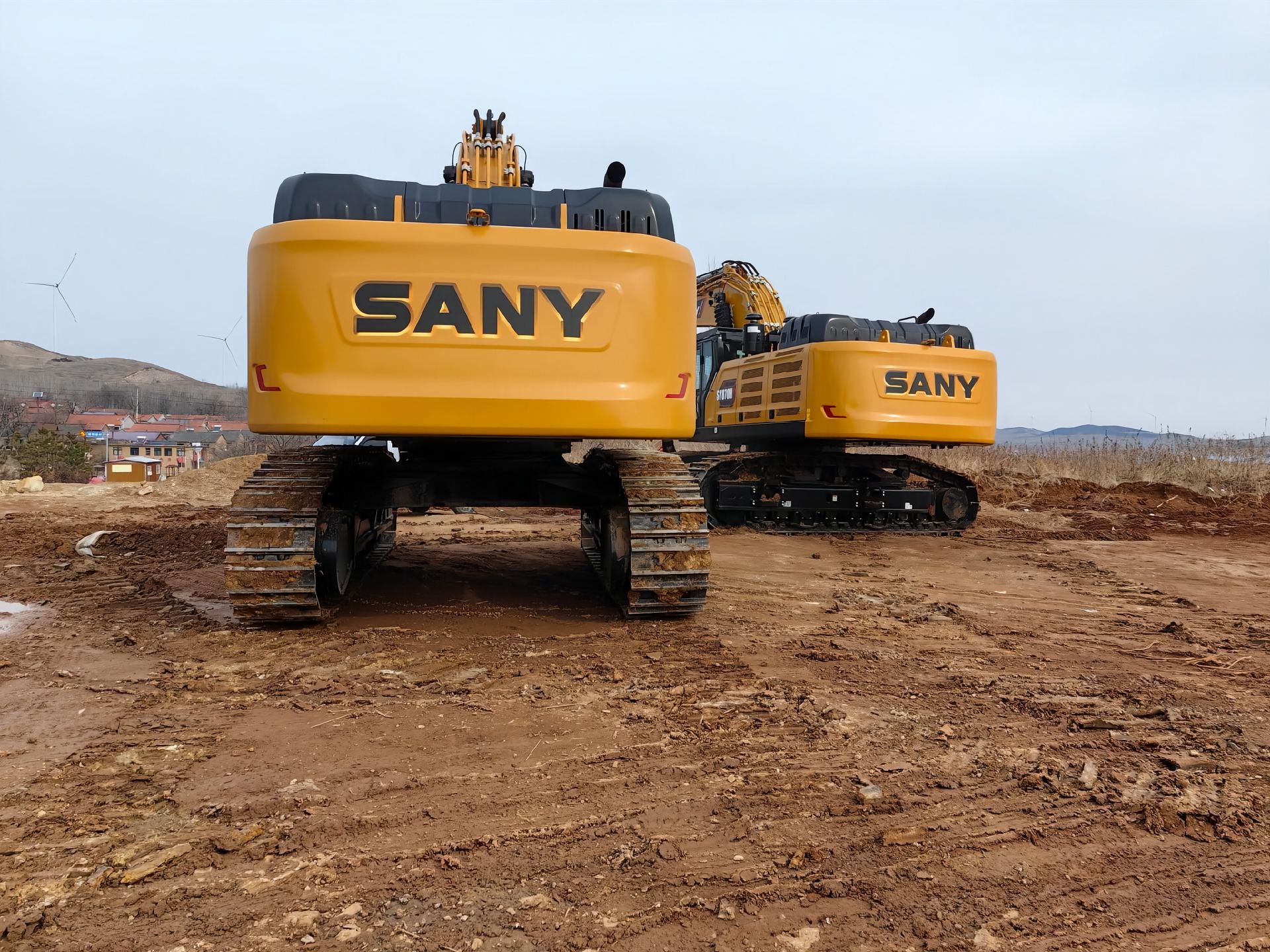 New Sany SY870H-S Excavator for Sale detail view