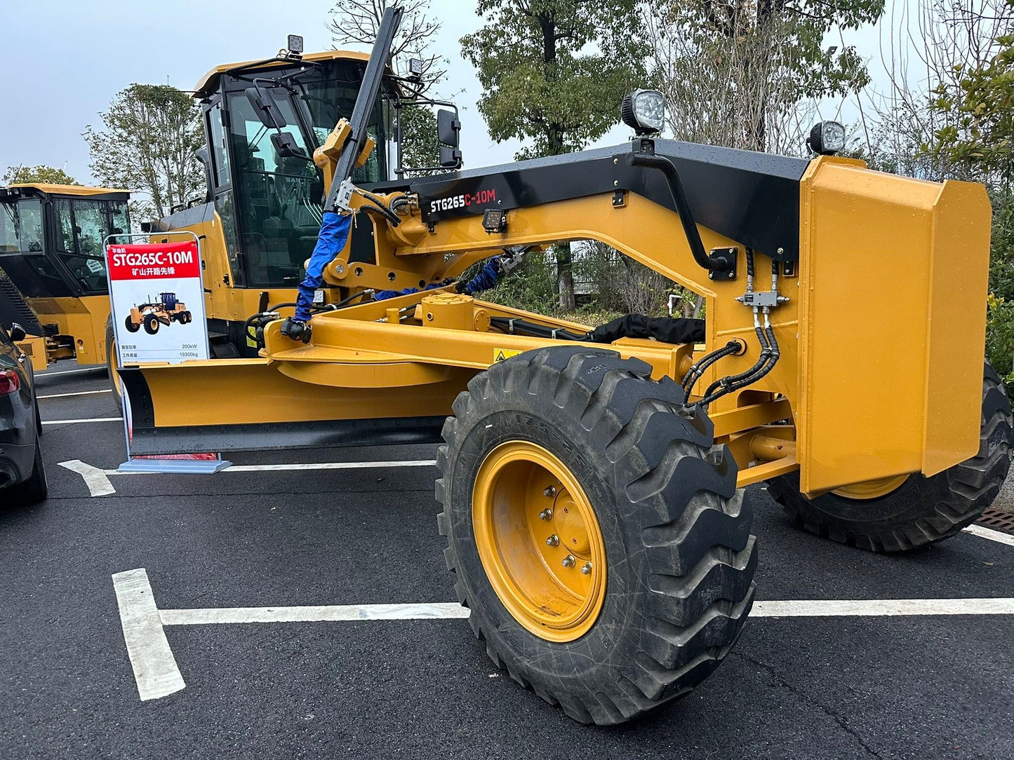 New Sany STG265C-10S Motor Grader for Sale rear side view