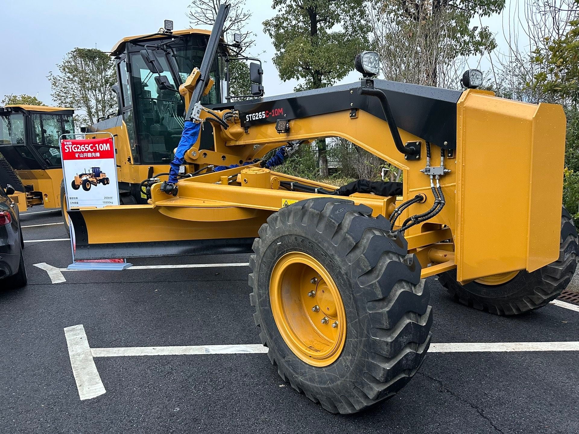 New Sany STG265C-10S Motor Grader for Sale rear side view