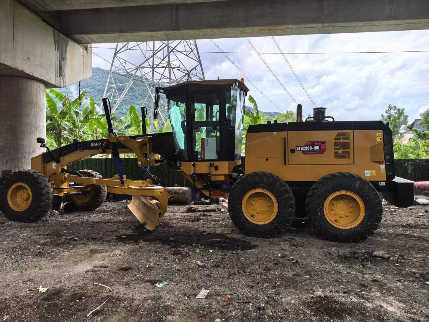 New Sany STG230C-10S Motor Grader for Sale rear side view