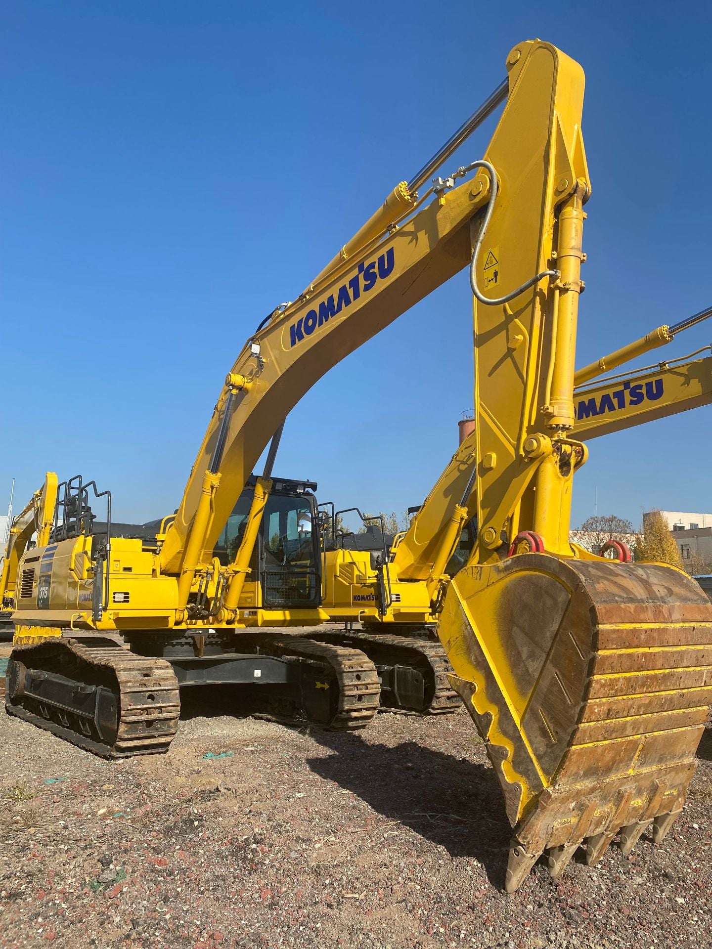 Used Komatsu PC375 Excavator for Sale front view