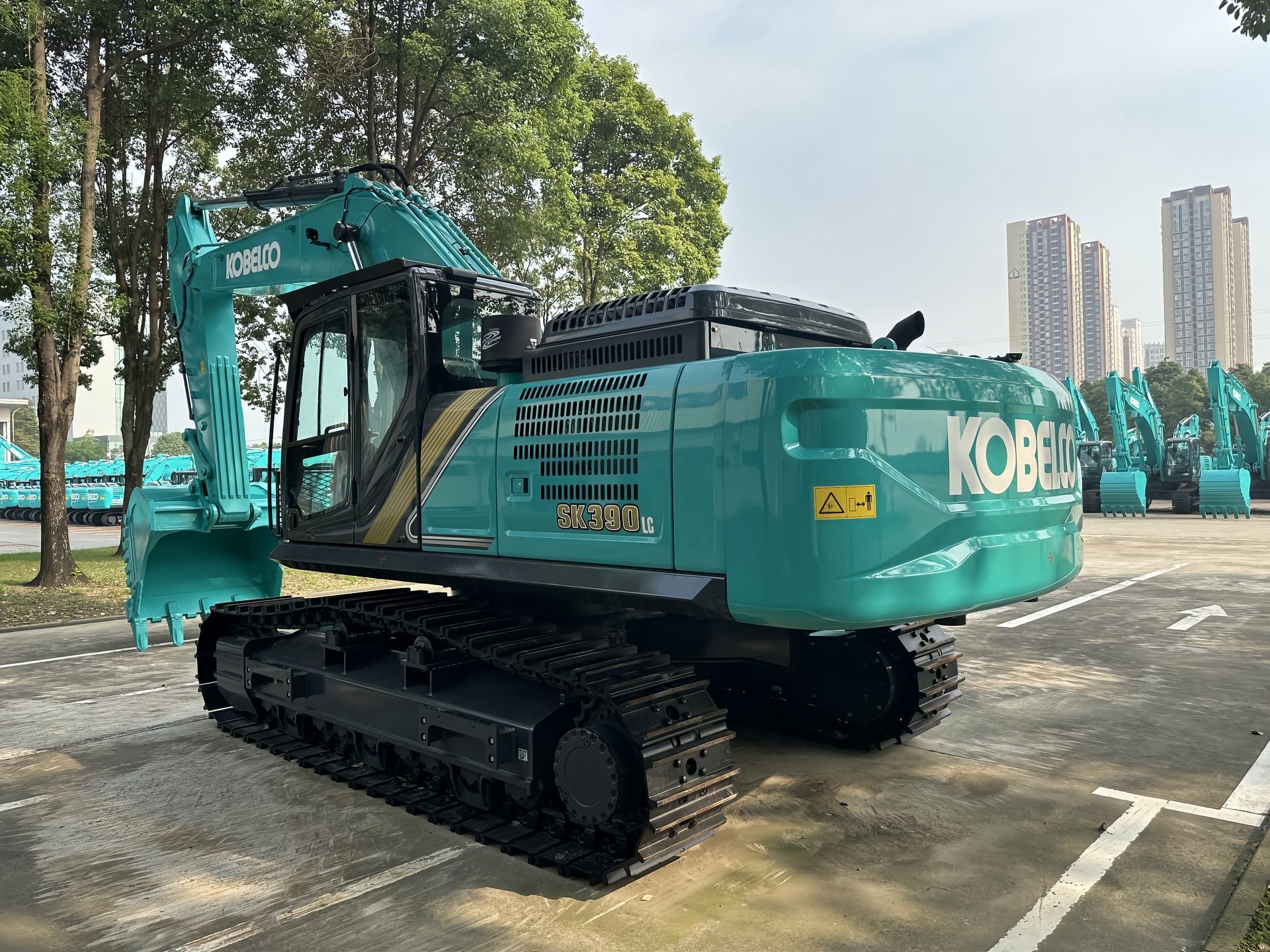 New Kobelco SK390LC-12 Excavator for Sale detail view