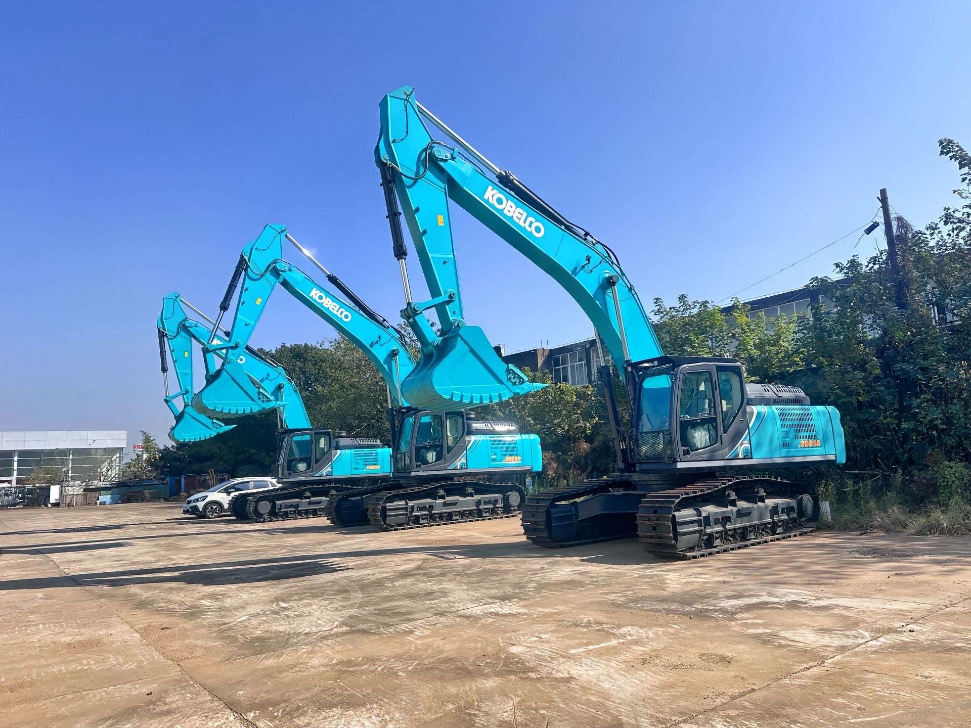 New Kobelco SK390LC-12 Excavator for Sale detail view