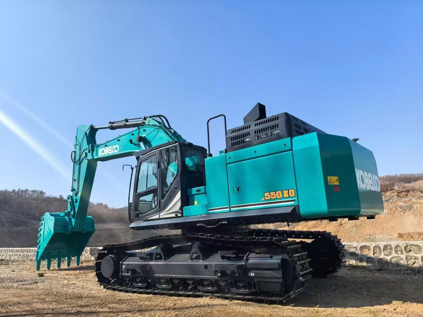 New Kobelco SK550XD-11E Excavator for Sale front view