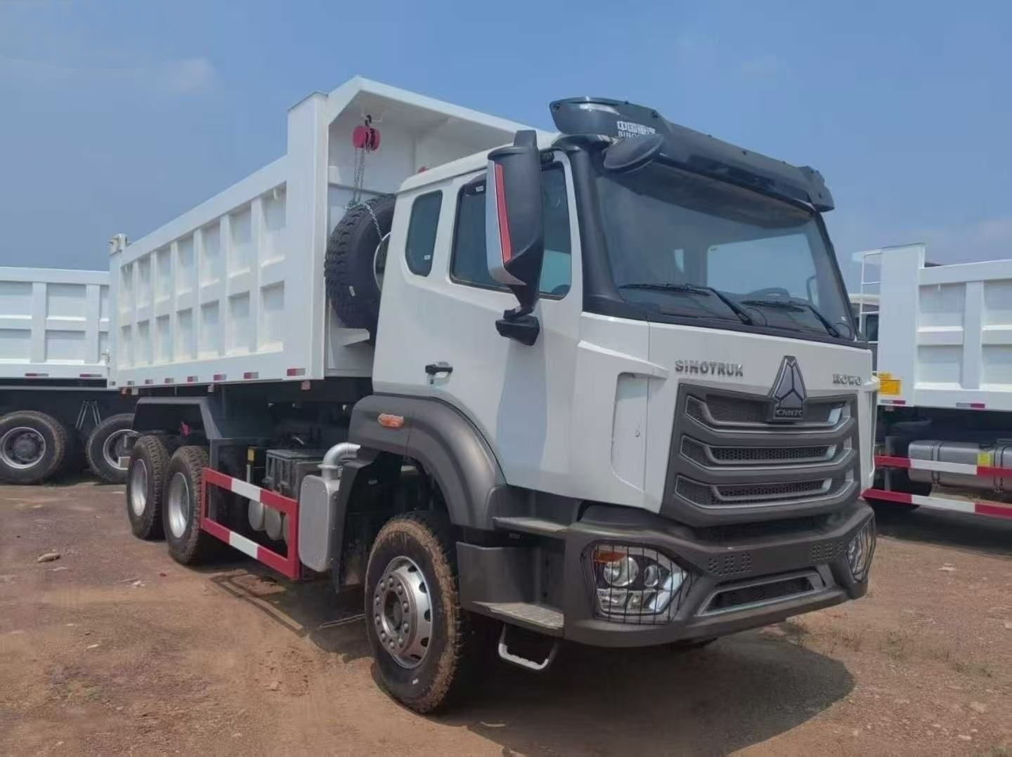 New Howo 371HP Dump Truck for Sale detail view
