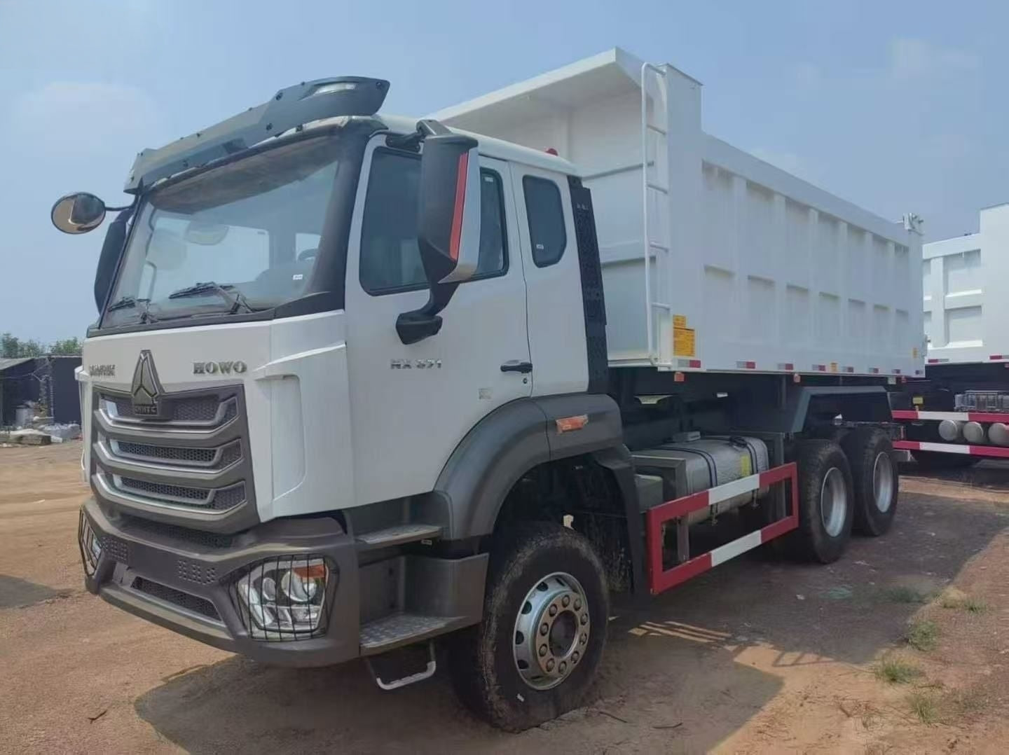 New Howo 371HP Dump Truck for Sale detail view