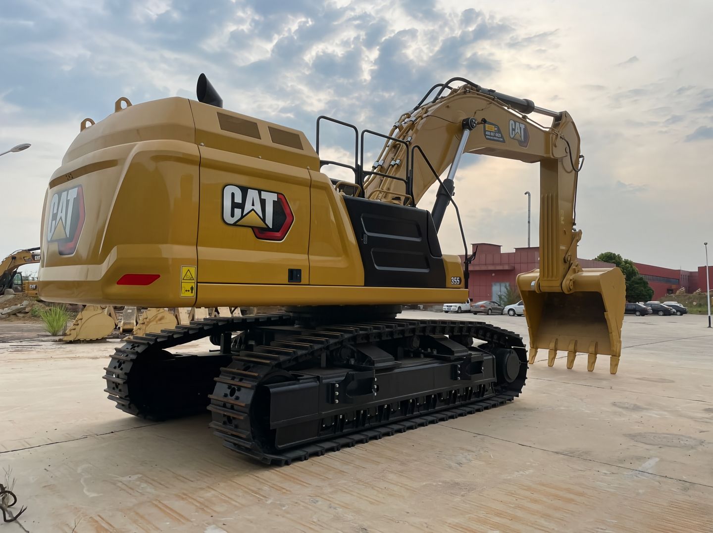 New Caterpillar 355VG Excavator for Sale front view
