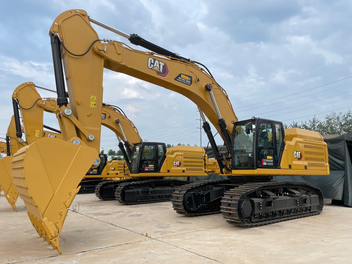 New Caterpillar 355VG Excavator for Sale detail view
