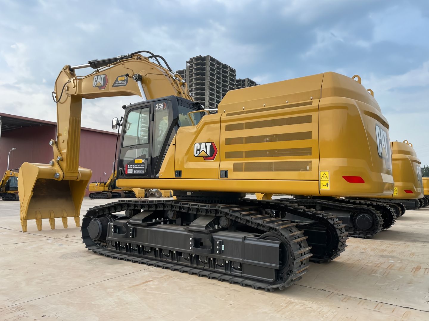 New Caterpillar 355VG Excavator for Sale detail view