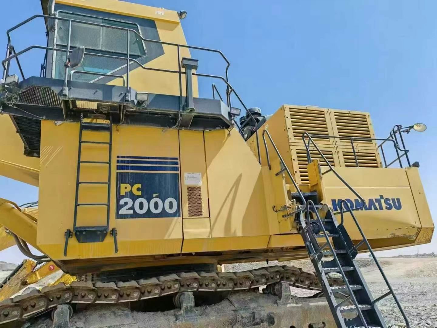Used Komatsu PC2000 Excavator for Sale detail view