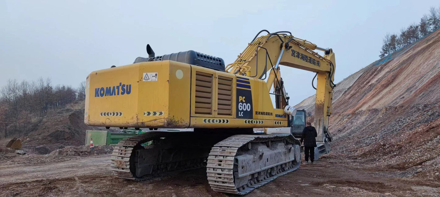 Used Komatsu PC600 Excavator for Sale detail view